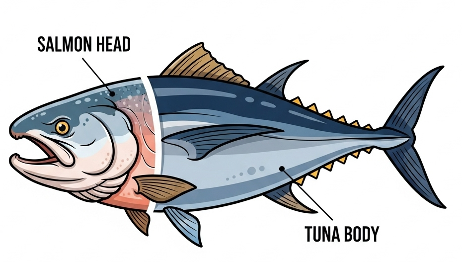 Fish can be affected by cross-species adulteration, where lower-value or unrelated species are intentionally or accident